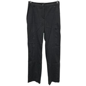 Annette Gortz Women's EUR‎ 38 US 4 Wool Blend Slacks Trousers Black Dress Pants